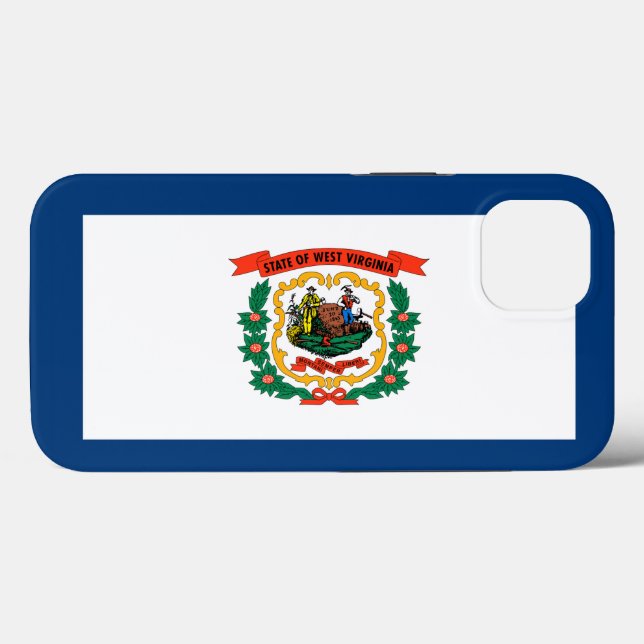 West Virginia Case-Mate iPhone Case (Back (Horizontal))