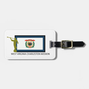WEST VIRGINIA CHARLESTON MISSION LDS CTR LUGGAGE TAG