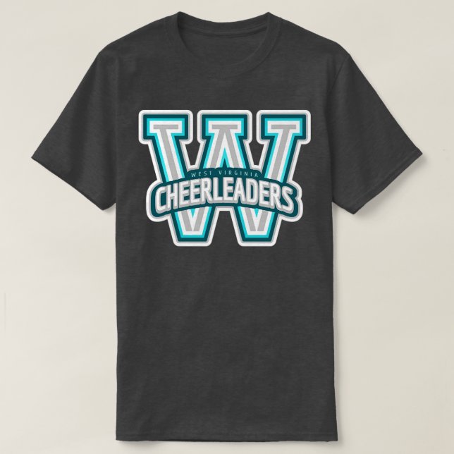 West Virginia Cheerleading TShirt (Design Front)