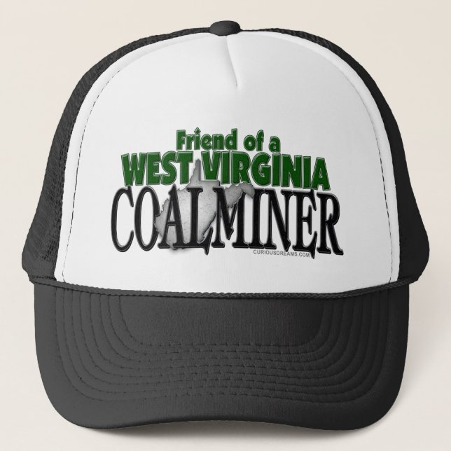 West Virginia Coalminer Trucker Hat (Front)