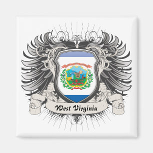 West Virginia Crest Magnet