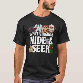West Virginia Cryptids: Hide & Seek T-Shirt