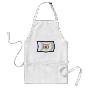 West Virginia Flag Apron