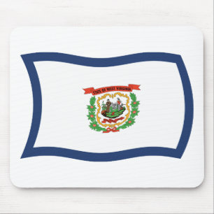 West Virginia Flag Mousepad