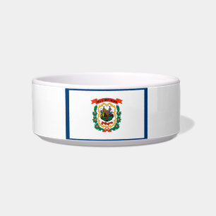 West Virginia flag-seal Bowl