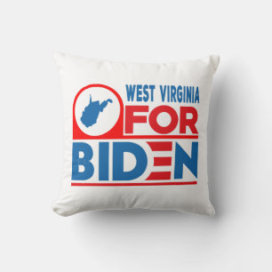 WEST VIRGINIA For Biden Cushion