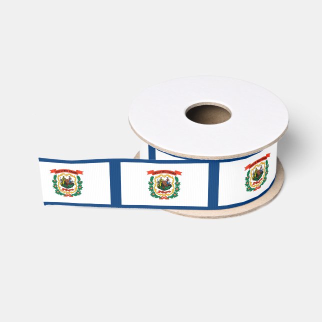West Virginia Grosgrain Ribbon (Spool)
