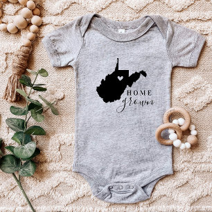 West Virginia Home Grown State Tee