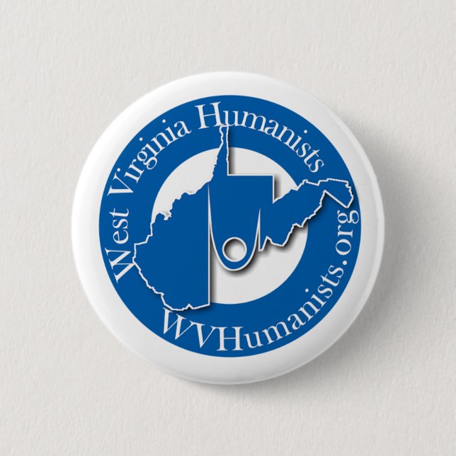 West Virginia Humanists Button (Front)
