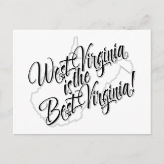 West Virginia is the Best Virginia Postcard