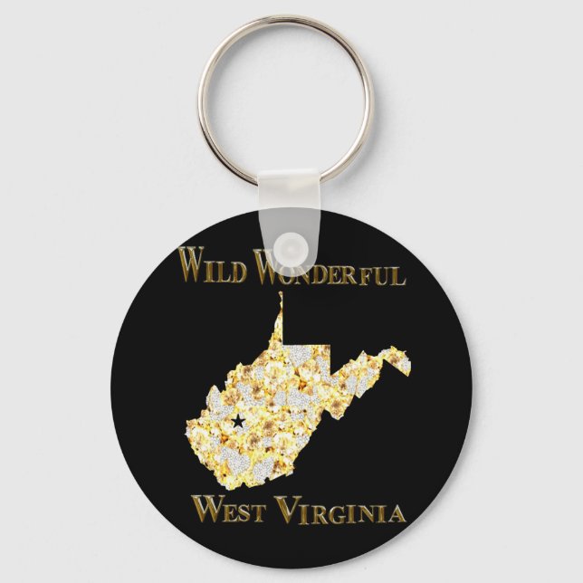 WEST VIRGINIA   KEY RING (Front)