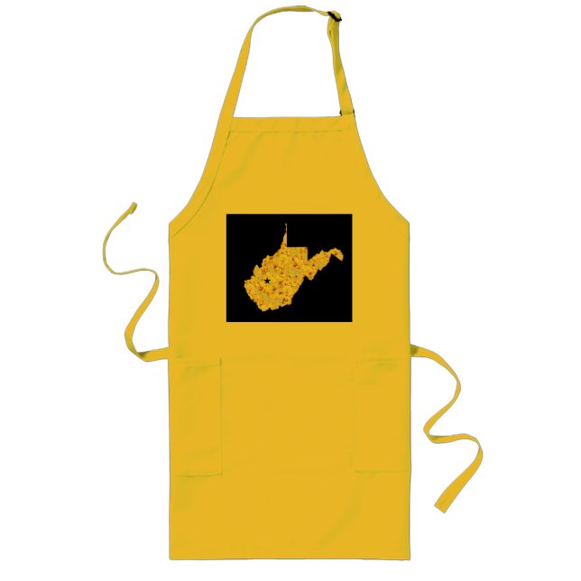 WEST VIRGINIA LONG APRON (Front)