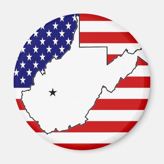West Virginia Magnet (Front)