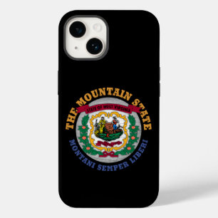 WEST VIRGINIA MOUNTAIN STATE FLAG Case-Mate iPhone 14 CASE