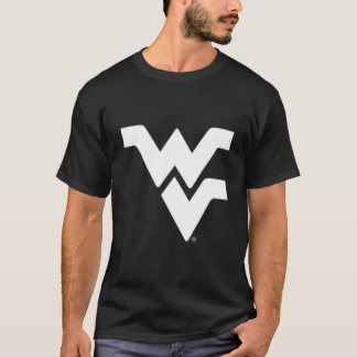 West Virginia Mountaineers Left Chest Icon Black T-Shirt