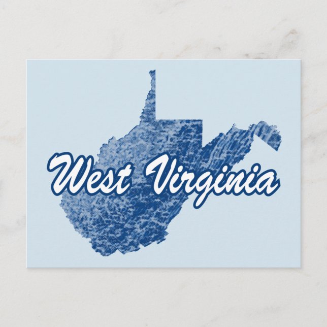 West Virginia Postcard (Front)