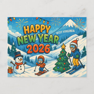 WEST VIRGINIA Postcard