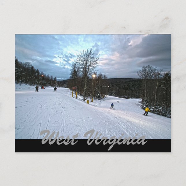 WEST VIRGINIA POSTCARD (Front)