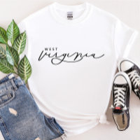 West Virginia Script State Women’s T-Shirt
