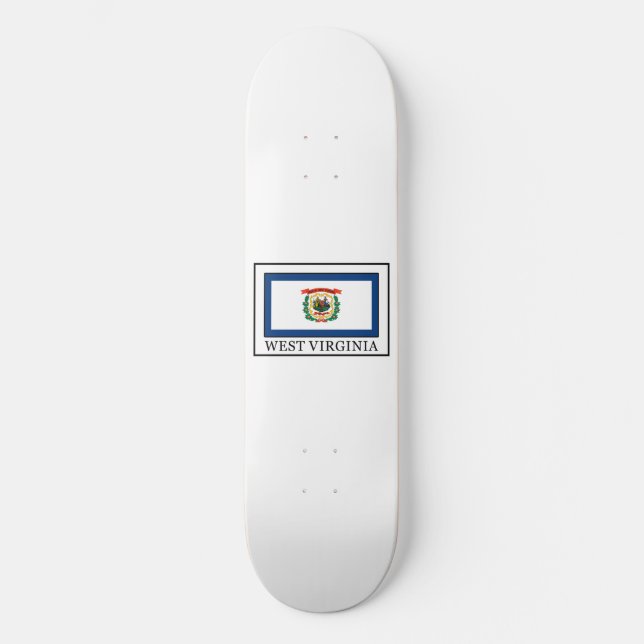 West Virginia Skateboard (Front)