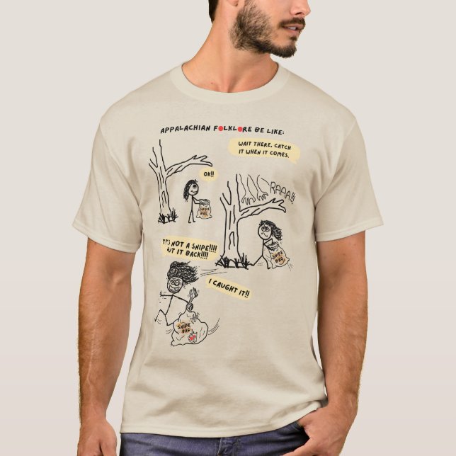 West Virginia Snipe Hunting T-Shirt (Front)