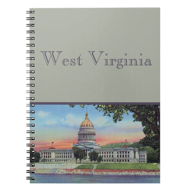 West Virginia State Capitol Notebook (Front)