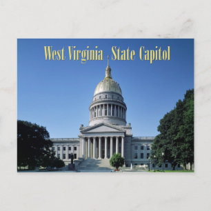 West Virginia State Capitol Postcard