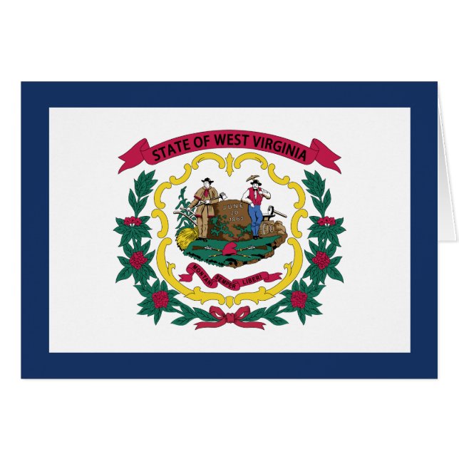 West Virginia State Flag (Front Horizontal)