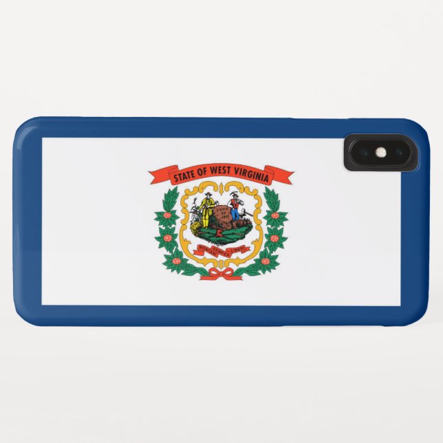 West Virginia state flag Case-Mate iPhone Case (Back (Horizontal))