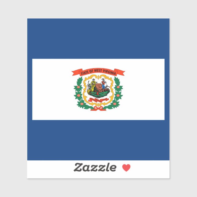 West Virginia State Flag Design (Sheet)