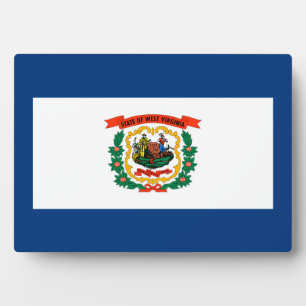 West Virginia State Flag Design Plaque