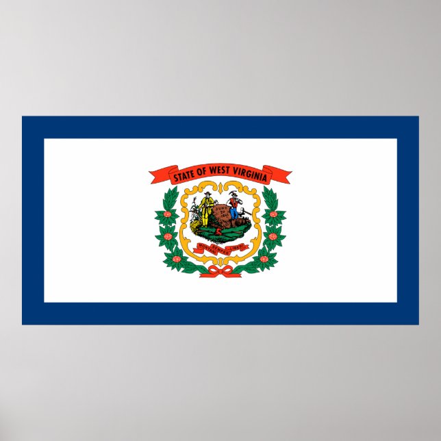 West Virginia state flag Poster (Front)