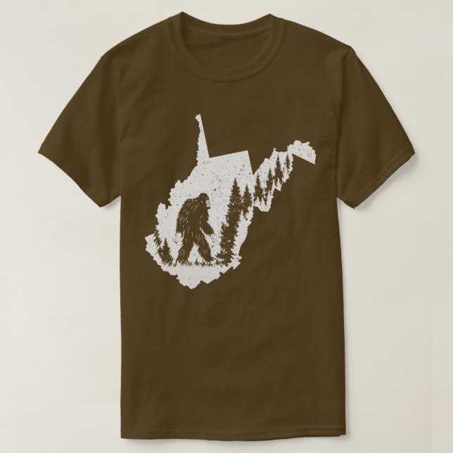 West Virginia State T-Shirt (Design Front)