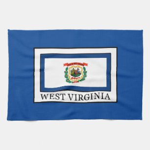 West Virginia Tea Towel