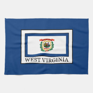 West Virginia Tea Towel