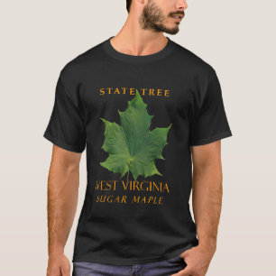 West Virginia Territory Tree The Sugar Maple T-Shirt