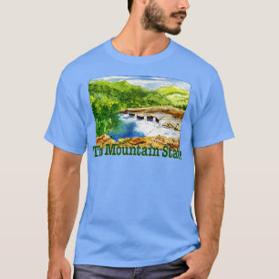 West Virginia The Mountain State T-Shirt