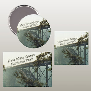 West Virginia Travel Souvenir Refrigerator Magnet