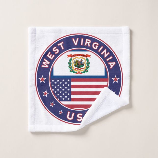 West Virginia Wash Cloth (Wash Cloth)