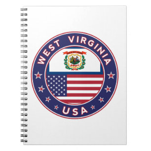 West Virginia, West Virginia sticker, phone case Notebook