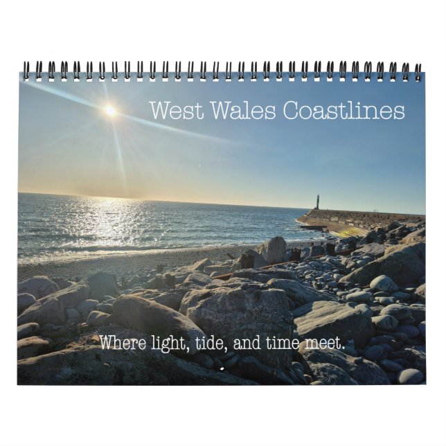 West Wales Coastline Calendar (Cover)