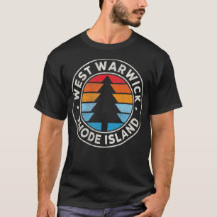 West Warwick Rhode Island RI Vintage Graphic Retro T-Shirt