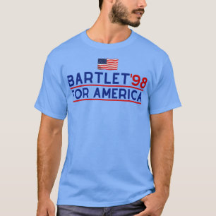 West Wing Bartlet For America 1998 4 T-Shirt