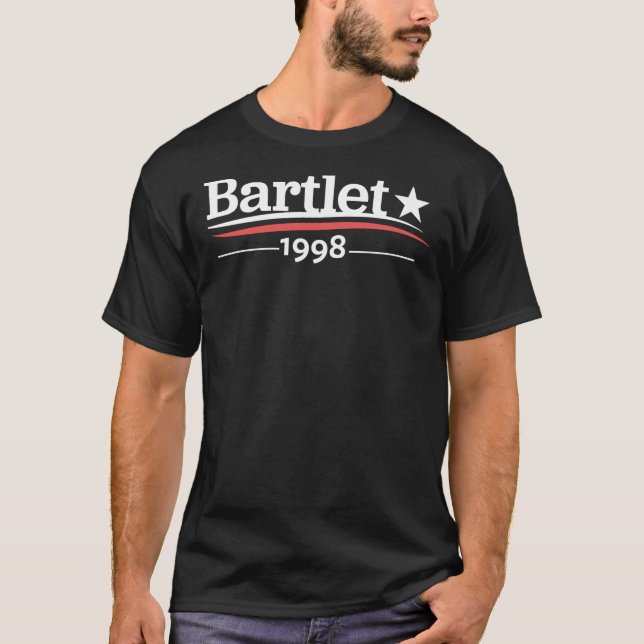 WEST WING President BARTLET 1998  White House Esse T-Shirt (Front)