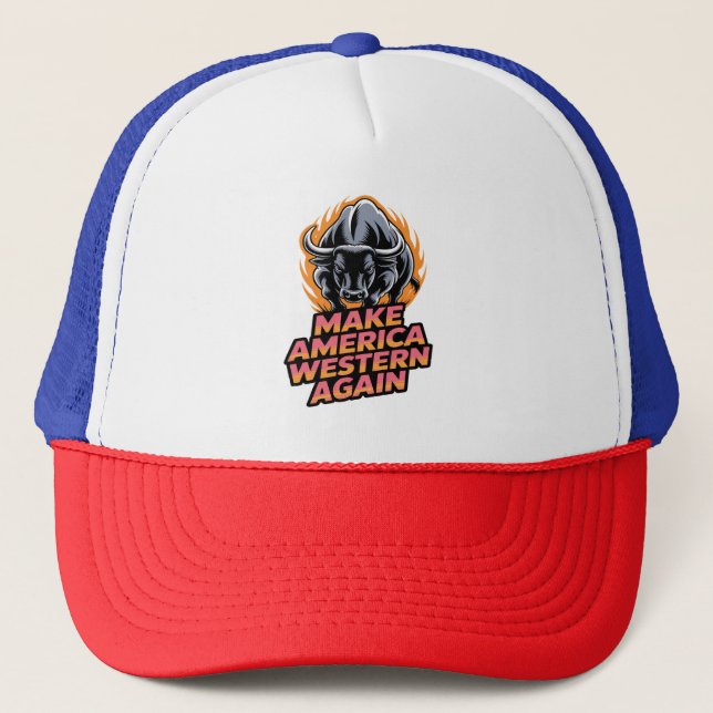 Westbound Roar Trucker Hat (Front)