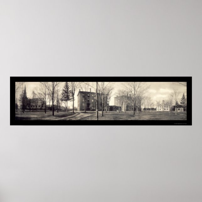 Westbrook Seminary Maine photo 1906 Poster (Front)