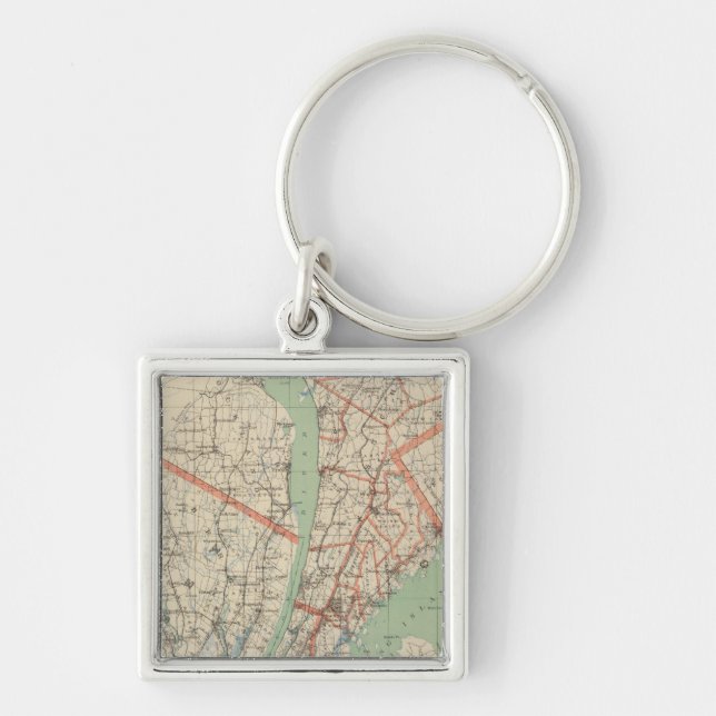 Westchester Co & surroundings Key Ring (Front)