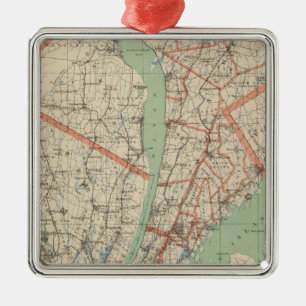 Westchester Co & surroundings Metal Tree Decoration