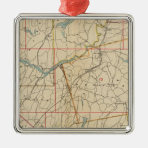 Westchester County, New York 2 Metal Tree Decoration