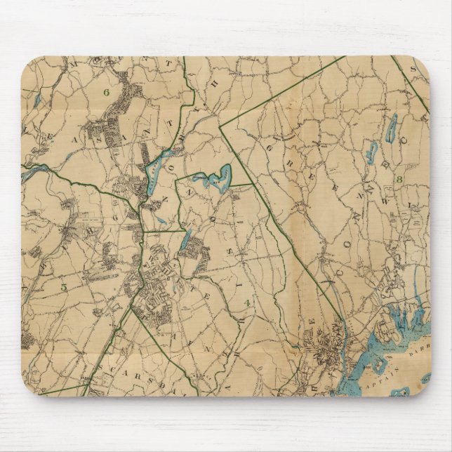 Westchester County, New York 2 Mouse Pad (Front)